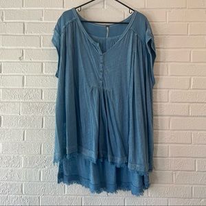Free People Oversized Blouse